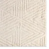 Tapete Cáliz Triángulos Geométricos en Blanco