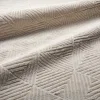 Tapete Cáliz Triángulos Geométricos en Blanco