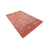 caribe floral en rojo