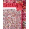 caribe floral en rojo