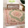 caribe medallon joya en verde