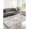 caribe medallon suave en gris