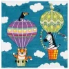 Tapete Carrusel Animales Voladores