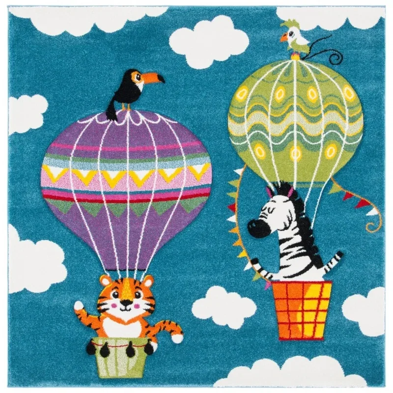 Tapete Carrusel Animales Voladores