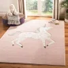 Tapete Carrusel Unicornio Rosa