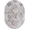 caspi rombos en gris crema