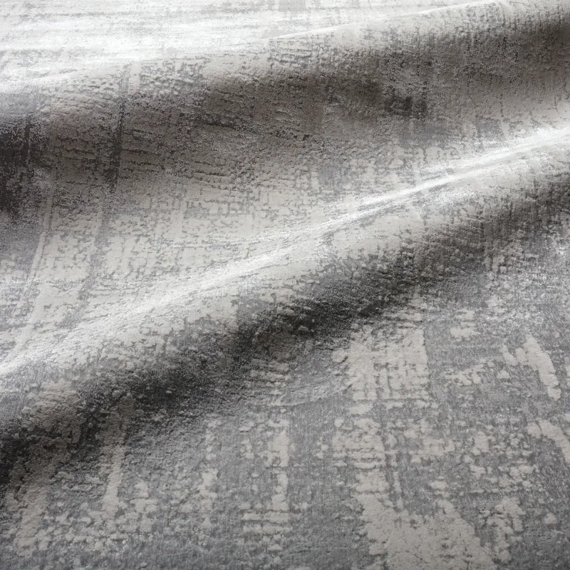 Tapete Catálisis Abstracciones Plateadas en Gris, detalle de la textura 3