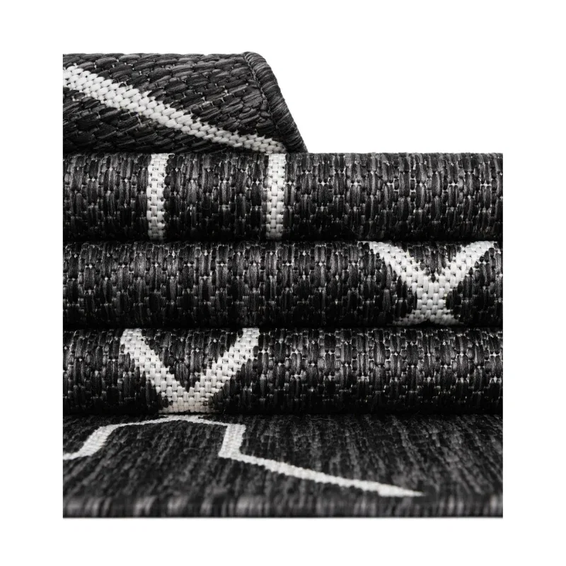 celosia exterior enrejado en gris carbon