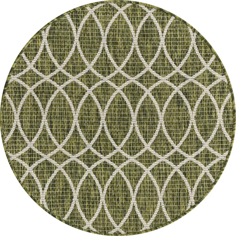 celosia exterior enrejado en verde 2