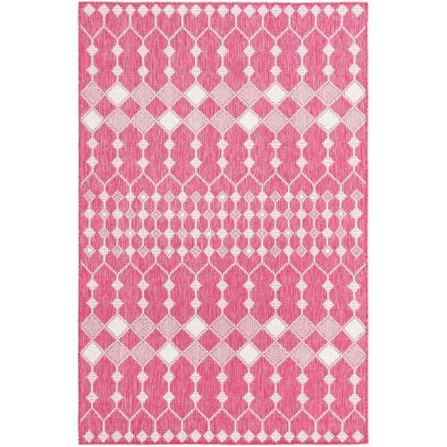 celosia exterior geometrico en magenta