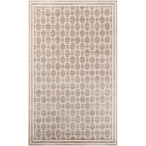 christie enrejado cuadrado en beige
