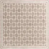 christie enrejado cuadrado en beige
