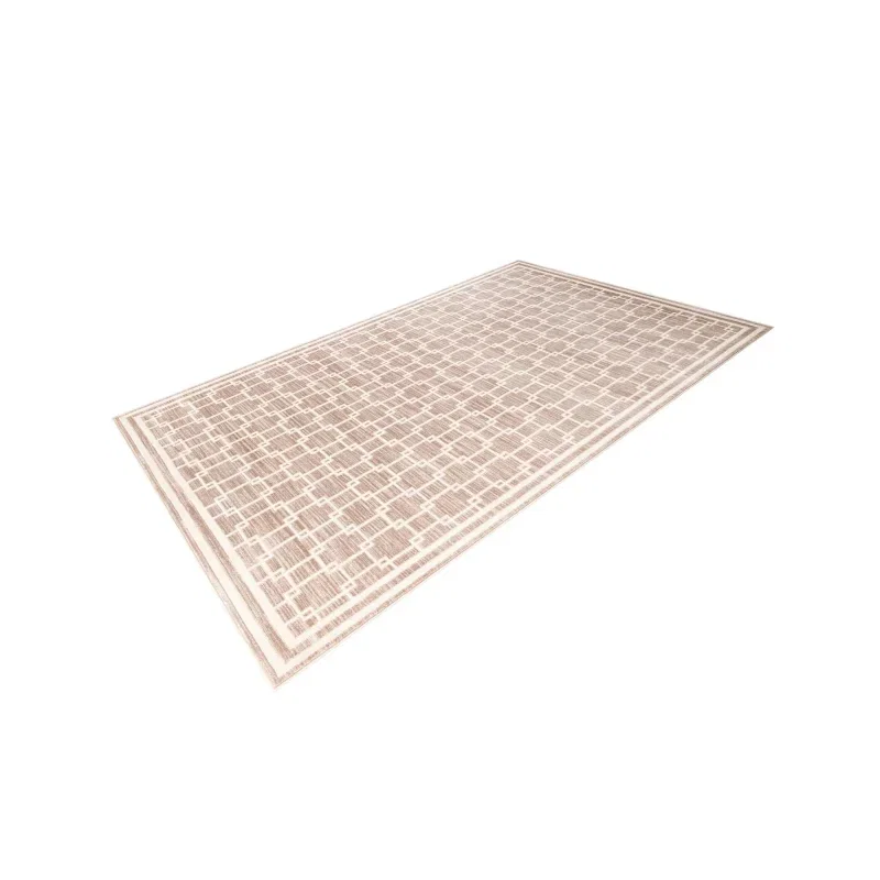 christie enrejado cuadrado en beige