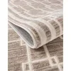 Tapete Christie Enrejado Cuadrado en Beige