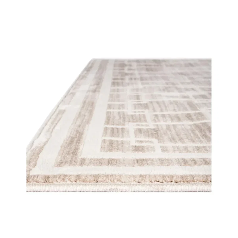 christie enrejado cuadrado en beige