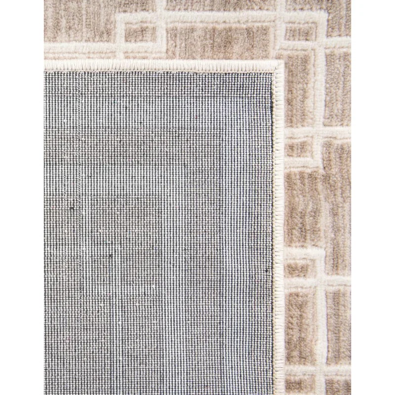 christie enrejado cuadrado en beige