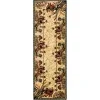 corral floral en crema