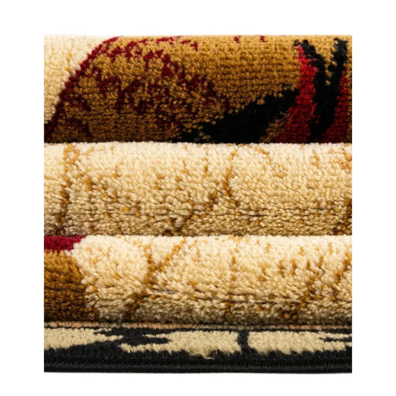 corral floral en crema