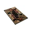 corral floral en negro