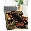 corral floral en negro