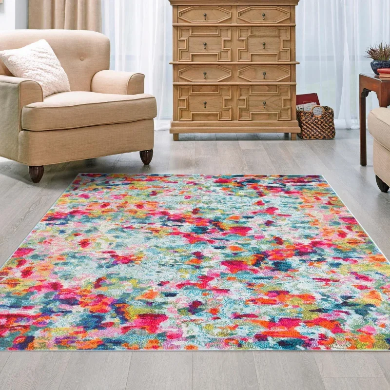 Tapete Croma Manchas Multicolor