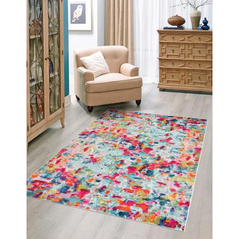 Tapete Croma Manchas Multicolor