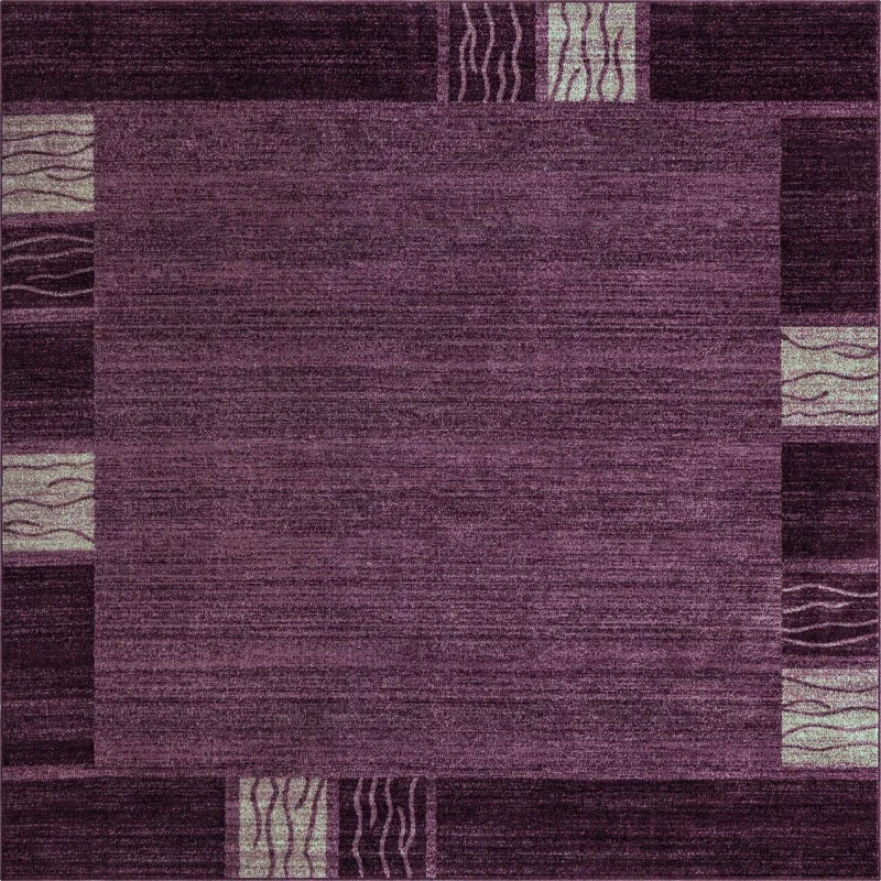 dalma abstracto en violeta