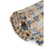 de yute y algodon diamantes azules