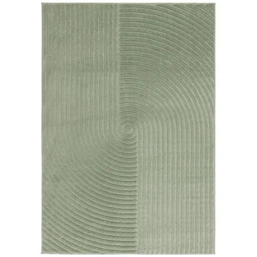 Tapete Dinos de Rayas en Verde