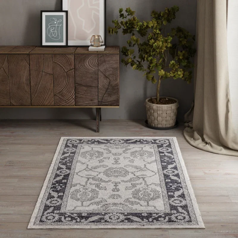eco cancun borde en marfil con gris