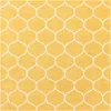 enrejado curvo en amarillo