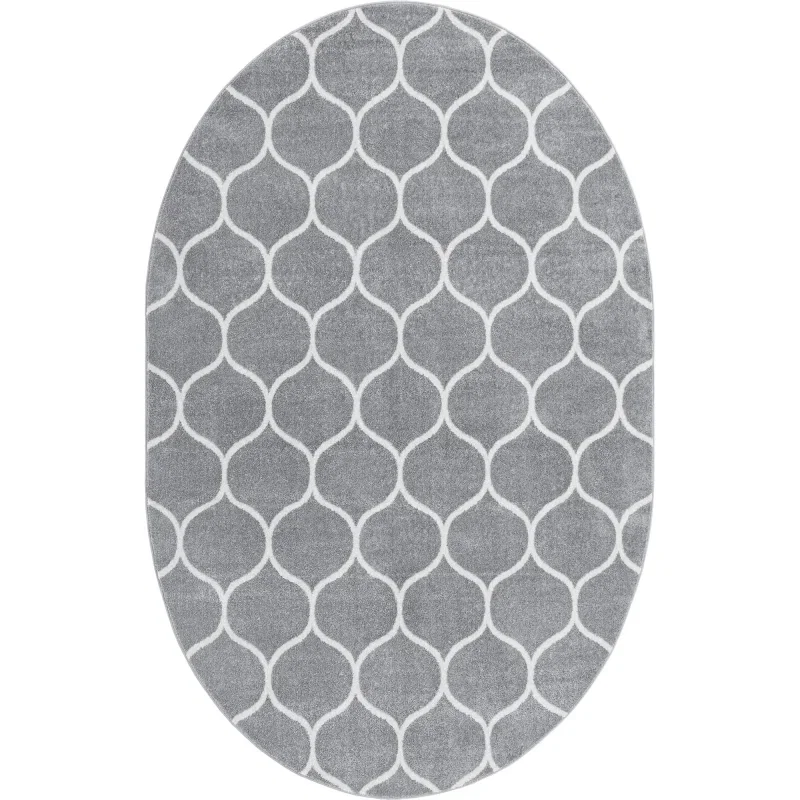 enrejado curvo en gris claro