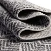 enrejado ecologico geometrico en gris y marfil