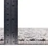 enrejado ecologico geometrico en gris y marfil