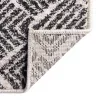 enrejado ecologico geometrico en gris y marfil