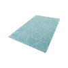 enrejado geometrico en azul claro