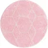 enrejado geometrico en rosa claro