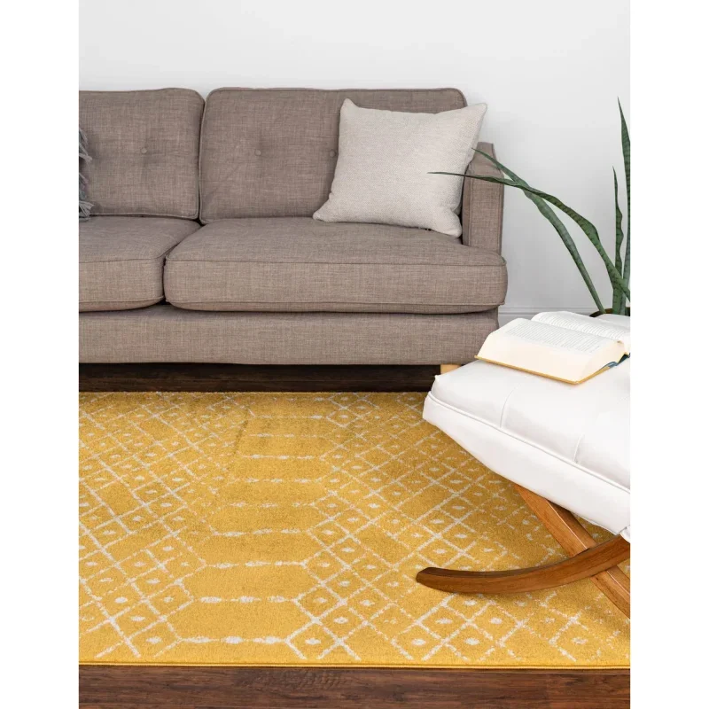 enrejado pacifica geometrico en amarillo