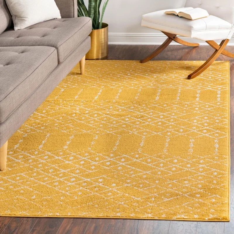 enrejado pacifica geometrico en amarillo