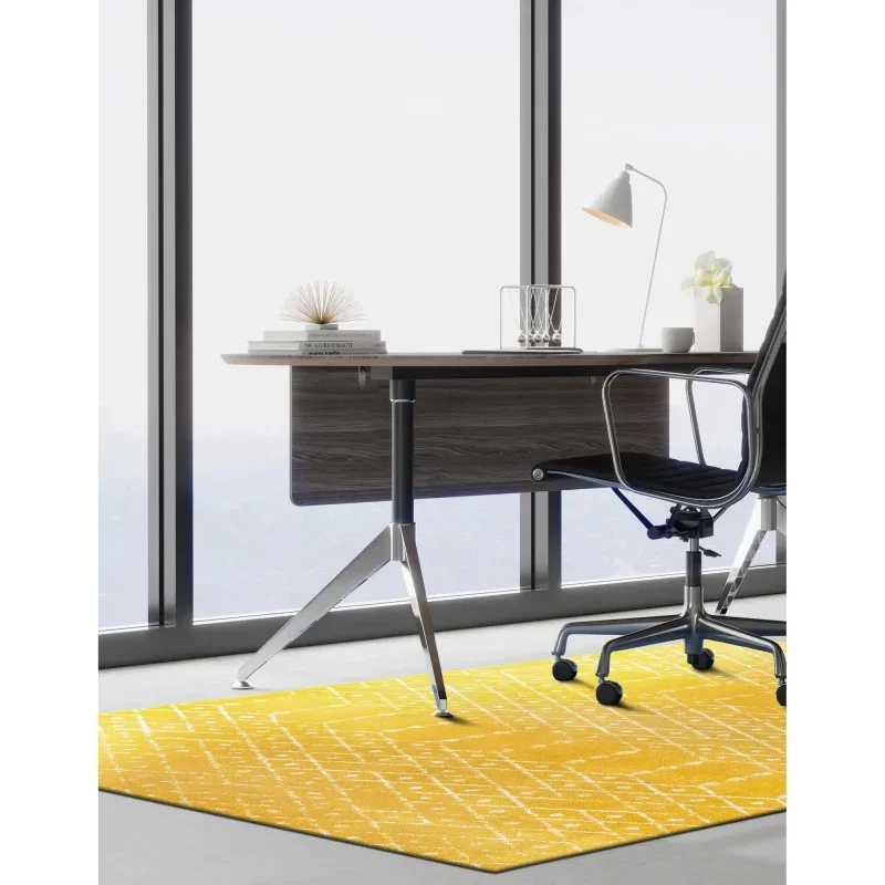 enrejado pacifica geometrico en amarillo