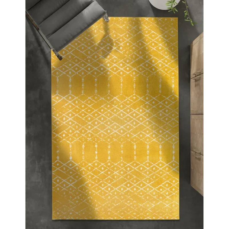 enrejado pacifica geometrico en amarillo