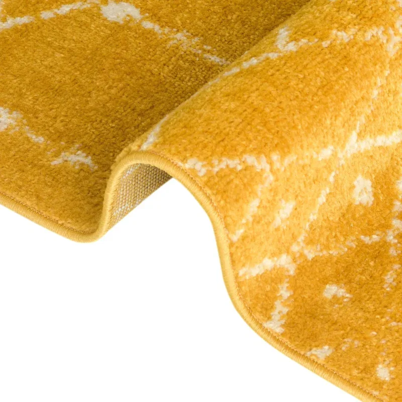 enrejado pacifica geometrico en amarillo