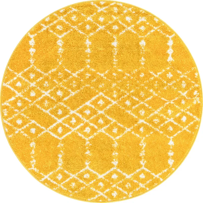 enrejado pacifica geometrico en amarillo