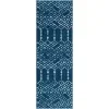 enrejado pacifica geometrico en azul marino