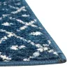 enrejado pacifica geometrico en azul marino