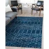 enrejado pacifica geometrico en azul marino