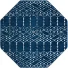 enrejado pacifica geometrico en azul marino