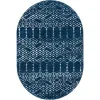 enrejado pacifica geometrico en azul marino