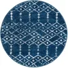 enrejado pacifica geometrico en azul marino