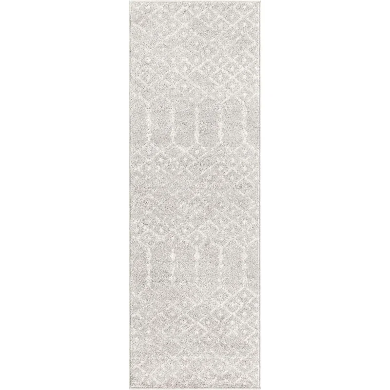 enrejado pacifica geometrico en gris claro